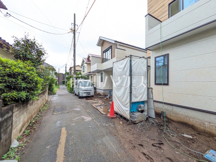 接道状況および現場風景　【国立市中１丁目】／撮影日2026/06/29