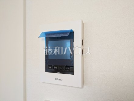 2号棟　TVモニター付インターフォン　【国立市中１丁目】　防犯に役立つTVモニター付インターフォン
／撮影日2026/07/27