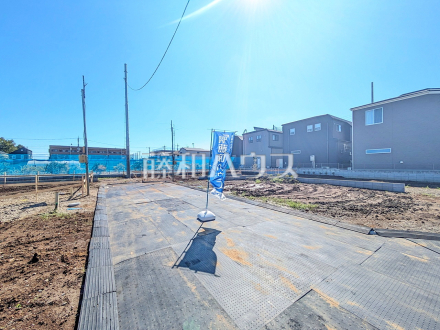 接道状況および現場風景　【新座市片山３丁目】／撮影日2026/09/24