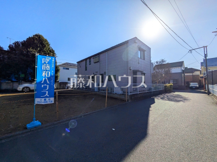 接道状況および現場風景　【小金井市梶野町４丁目】／撮影日2026/01/17