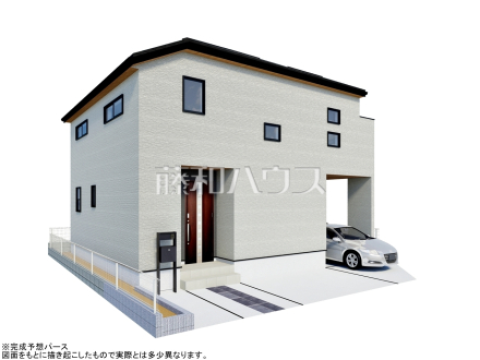 完成予想図（外観）　【東村山市廻田町２丁目】