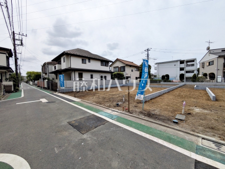 接道状況および現場風景　【三鷹市井口５丁目】／撮影日2026/04/13