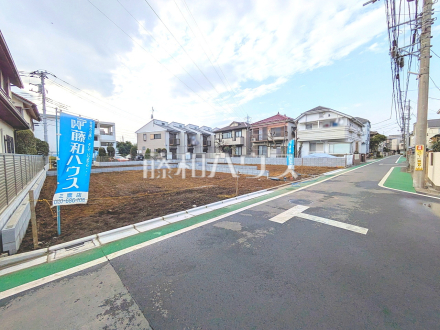接道状況および現場風景　【三鷹市井口５丁目】／撮影日2026/03/28