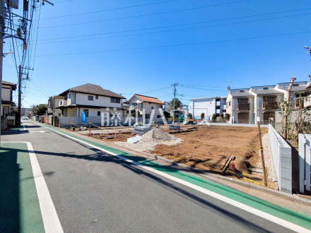 接道状況および現場風景　【三鷹市井口５丁目】／撮影日2026/03/15