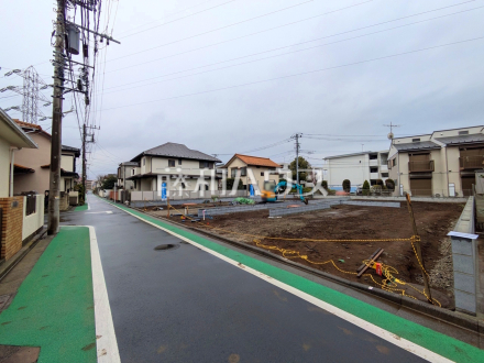 接道状況および現場風景　【三鷹市井口５丁目】／撮影日2026/03/20