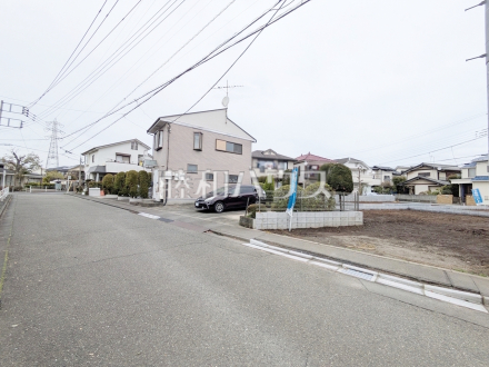 接道状況および現場風景　【三鷹市井口５丁目】／撮影日2026/04/05