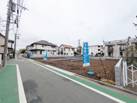 接道状況および現場風景　【三鷹市井口５丁目】／撮影日2026/04/05