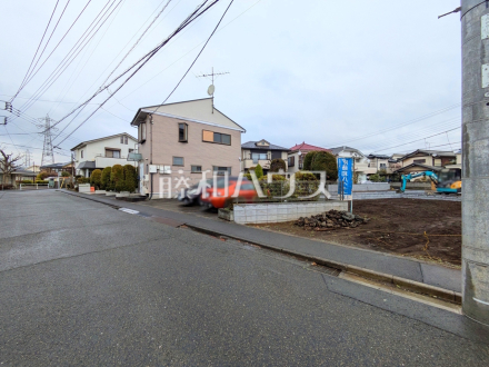 接道状況および現場風景　【三鷹市井口５丁目】／撮影日2026/03/20