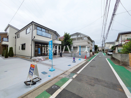 接道状況および現場風景 【三鷹市井口5丁目】/撮影日2026/08/16