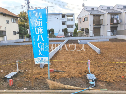 1号棟　現地写真(敷地入口)　【三鷹市井口５丁目】／撮影日2026/03/28