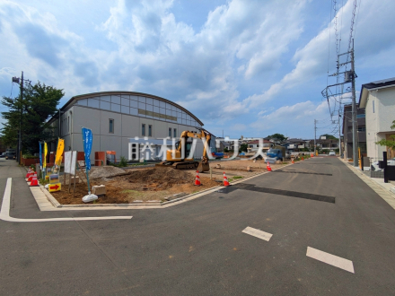 接道状況および現場風景　【小平市上水南町３丁目】／撮影日2026/07/14