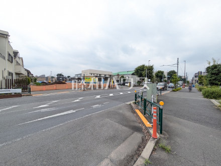 接道状況および現場風景　【小平市上水南町３丁目】／撮影日2026/07/04