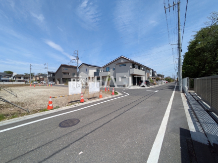 接道状況および現場風景　【小平市上水南町３丁目】／撮影日2026/04/28