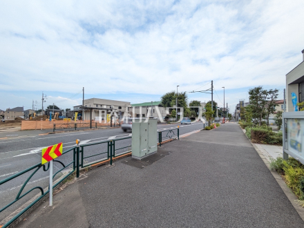 接道状況および現場風景　【小平市上水南町３丁目】／撮影日2026/07/31