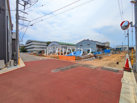 接道状況および現場風景　【小平市上水南町３丁目】／撮影日2026/07/31