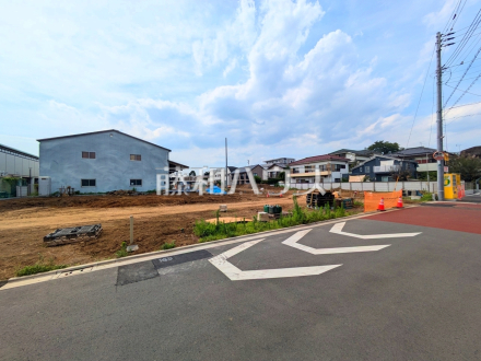 接道状況および現場風景　【小平市上水南町３丁目】／撮影日2026/07/14