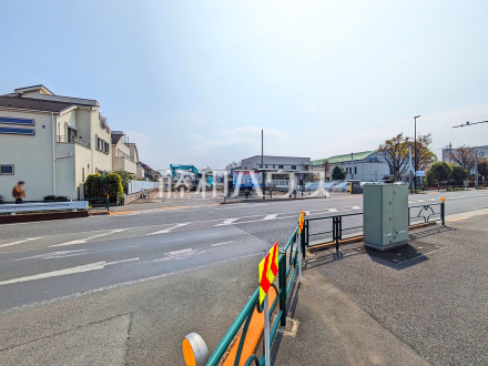 接道状況および現場風景　【小平市上水南町３丁目】／撮影日2026/03/30