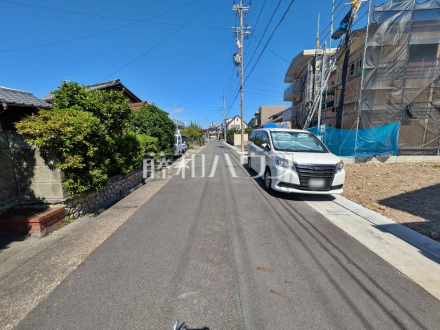 接道状況および現場風景　【名古屋市守山区村合町】／撮影日2026/05/29