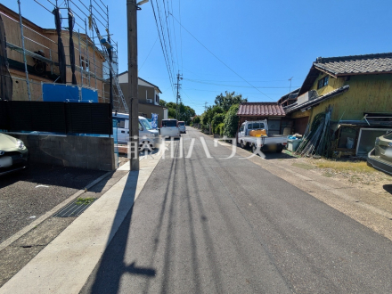 接道状況および現場風景　【名古屋市守山区村合町】／撮影日2026/05/29