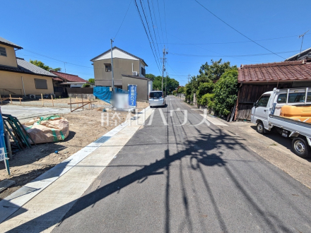 接道状況および現場風景　【名古屋市守山区村合町】／撮影日2026/05/10