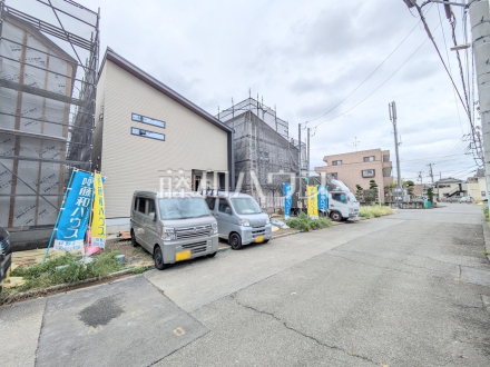 接道状況および現場風景　【日野市石田１丁目】／撮影日2026/09/10