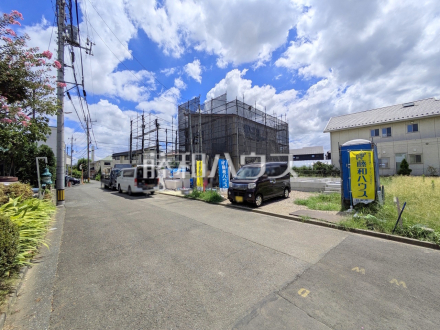 接道状況および現場風景　【日野市石田１丁目】／撮影日2026/08/06