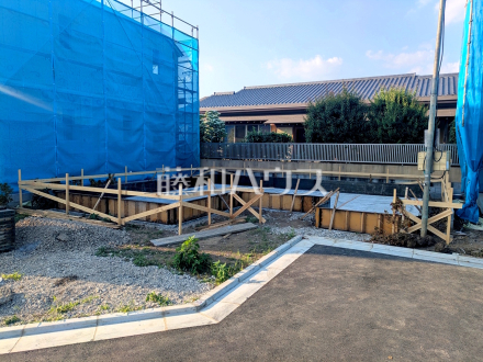 4号棟　接道状況および現場風景　【府中市分梅町３丁目】／撮影日2026/05/15