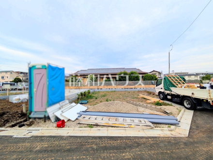 ≪4号棟　外観≫きれいに整備された敷地。これから夢の新邸がここに建ちます。　【府中市分梅町３丁目】／撮影日2026/05/08