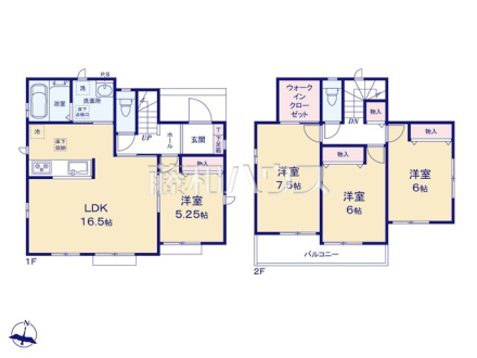間取図　【春日井市坂下町３丁目】