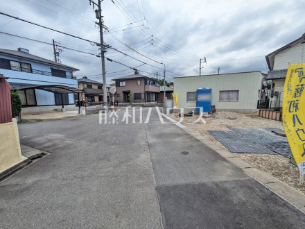 接道状況および現場風景　【春日井市坂下町３丁目】／撮影日2026/06/04