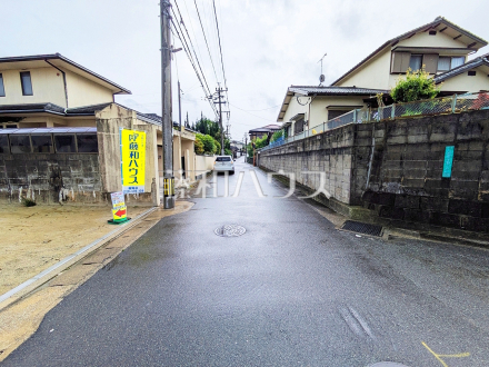 接道状況および現場風景　【福岡市南区鶴田２丁目】／撮影日2026/05/03