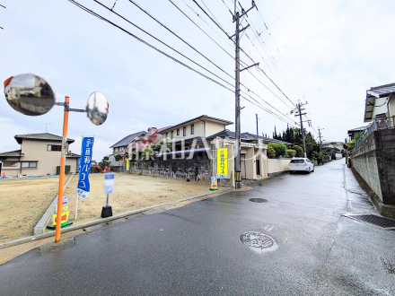 接道状況および現場風景　【福岡市南区鶴田２丁目】／撮影日2026/05/03