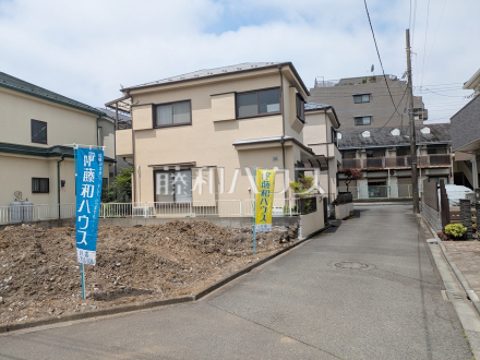 接道状況および現場風景　【昭島市中神町】／撮影日2026/05/15