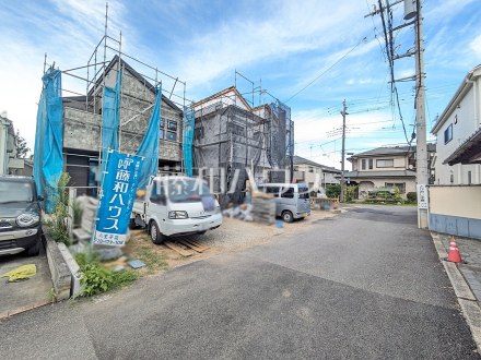 接道状況および現場風景　【八王子市東浅川町】／撮影日2026/08/08