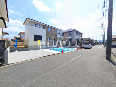 接道状況および現場風景　【八王子市めじろ台４丁目】／撮影日2026/07/25