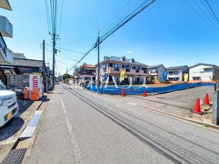 接道状況および現場風景　【小平市学園西町２丁目】／撮影日2026/05/10