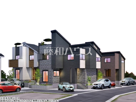 完成予想図（外観）　【東村山市廻田町３丁目】／撮影日2026/05/09