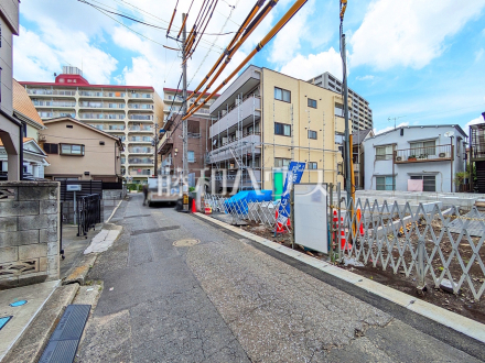 接道状況および現場風景　【和光市白子２丁目】／撮影日2026/06/19