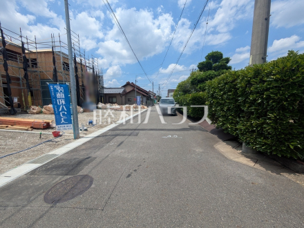 接道状況および現場風景　【春日井市花長町１丁目】／撮影日2026/06/29