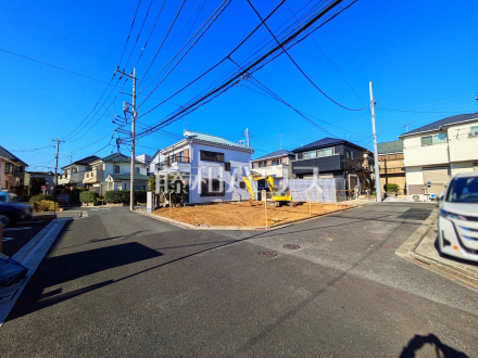 接道状況および現場風景　【練馬区西大泉５丁目】／撮影日2026/01/16