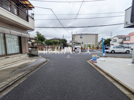 接道状況および現場風景　【練馬区西大泉５丁目】／撮影日2026/06/18