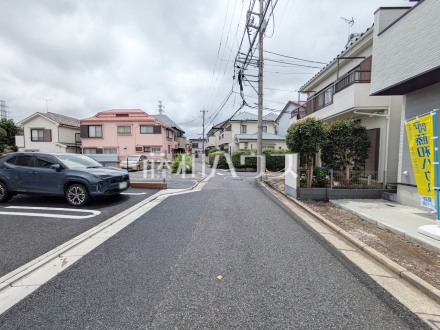 接道状況および現場風景　【練馬区西大泉５丁目】／撮影日2026/06/18