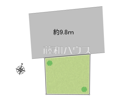 全体区画図　【大野城市白木原４丁目】