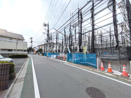 接道状況および現場風景　【練馬区下石神井３丁目】／撮影日2026/07/23