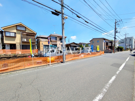 接道状況および現場風景　【小平市上水南町２丁目】／撮影日2026/05/16