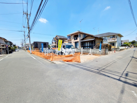接道状況および現場風景　【小平市上水南町２丁目】／撮影日2026/05/16