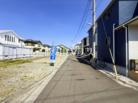 接道状況および現場風景　【調布市深大寺北町６丁目】／撮影日2026/05/15