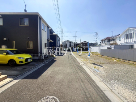 接道状況および現場風景　【調布市深大寺北町６丁目】／撮影日2026/05/15