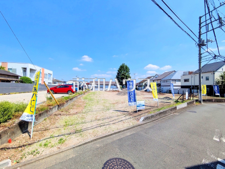 接道状況および現場風景　【府中市本宿町１丁目】／撮影日2026/05/15