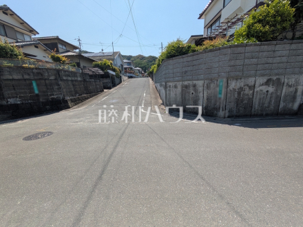 接道状況および現場風景　【福岡市南区鶴田２丁目】／撮影日2026/05/16